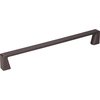 Jeffrey Alexander 192 mm Center-to-Center Brushed Oil Rubbed Bronze Square Boswell Cabinet Pull 177-192DBAC